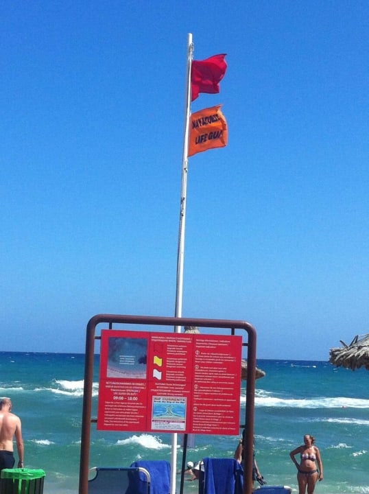 Badeverbot Anissa Beach & Village