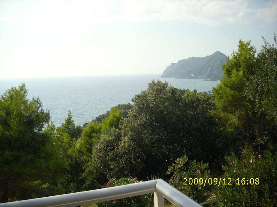 Ausblick von unserem Hotelzimmer aus Hotel Ambiente Palace