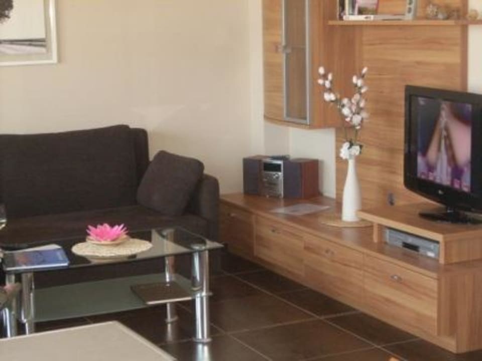 Gemütliches Wohnzimmer Apartmentanlage Urlaubsräume - Wohnung 3.14