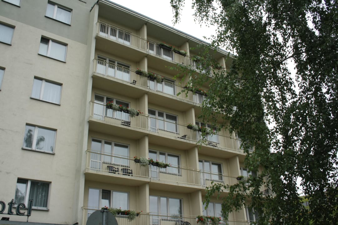 Trübe Aussenansicht Soibelmanns Hotel Weimar