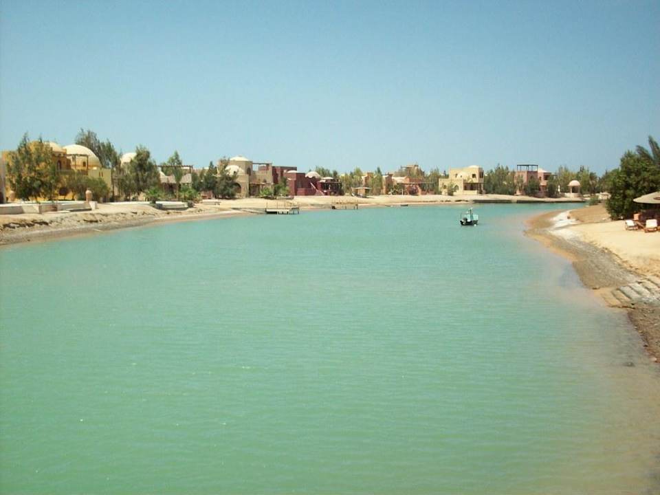 Ausblick vom Hotel Balkon auf die Lagune Dawar El Omda - Adults only  (Im Umbau/Renovierung)