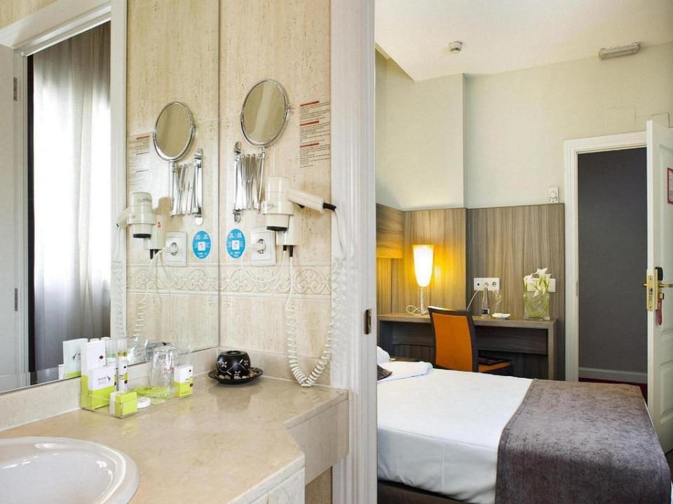 Habitación individual Hotel Serrano