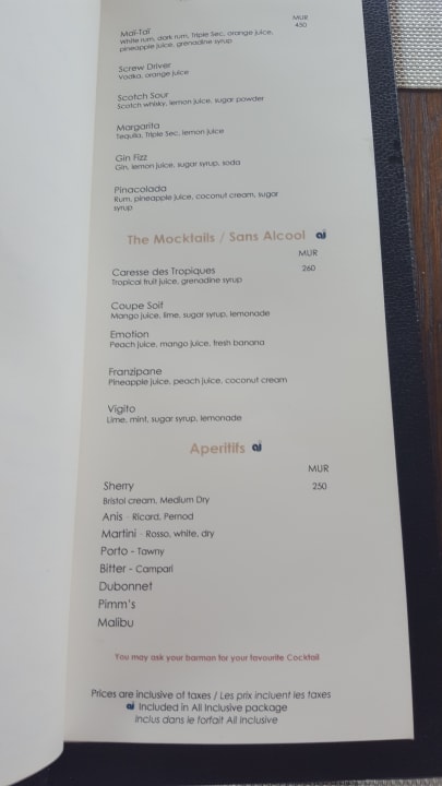 Gastro Victoria for 2 Beachcomber Resort & Spa - Adults only