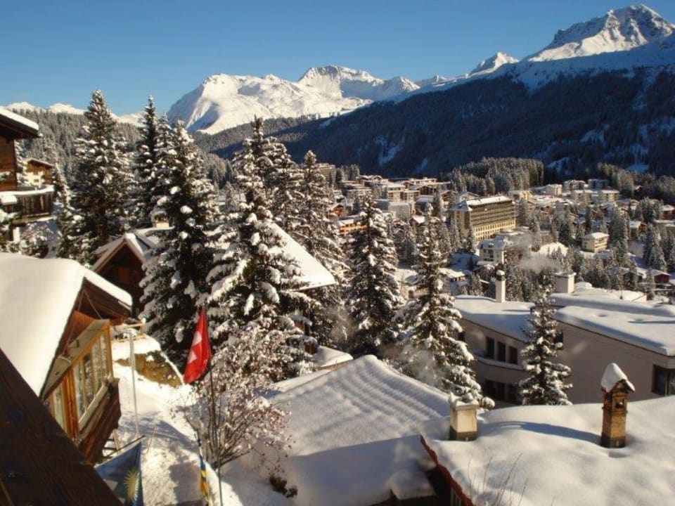 Aussicht vom Balkon Hotel Hohe Promenade