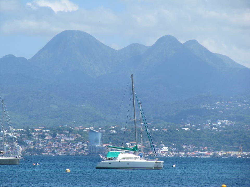 Blick v.Strand Nach FDF Hotel Bambou