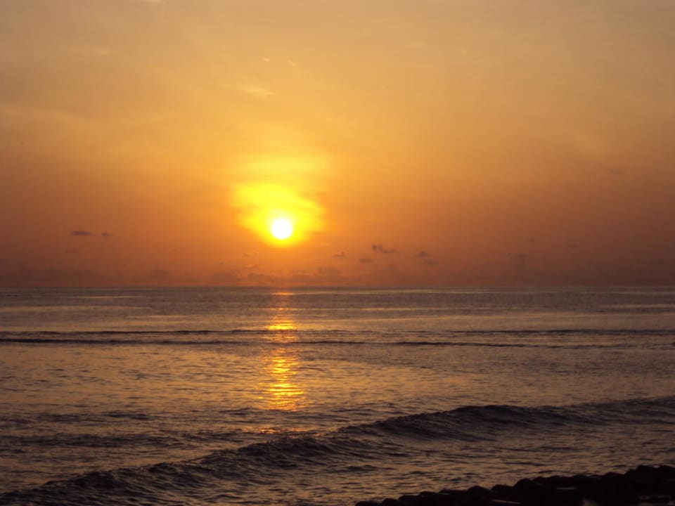 Sonnenuntergang von Balkon Cinnamon Dhonveli Maldives