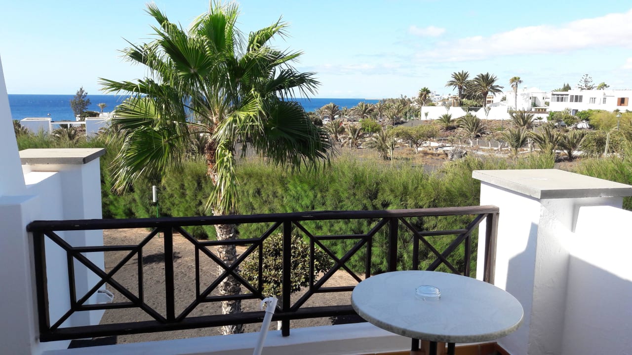 Ausblick vom Balkon allsun App.-Hotel Albatros