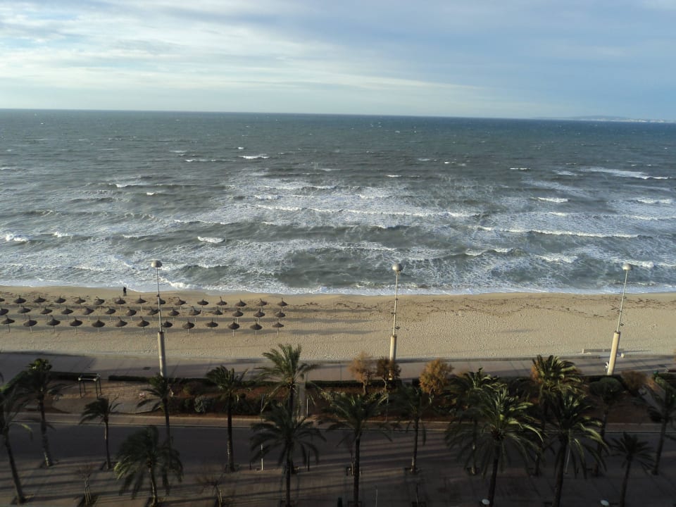 Blick vom Balkon  allsun Hotel Pil-lari Playa