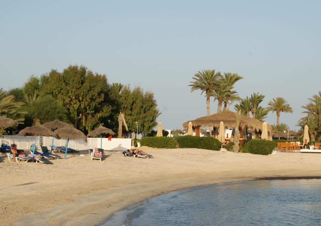 Hinterer Strandabschnitt Hotel El Mouradi Djerba Menzel