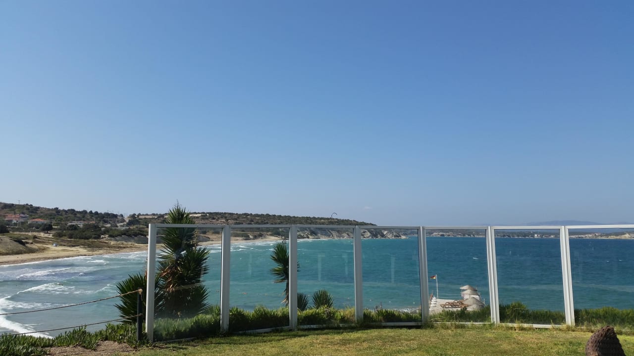 Babaylon Aussicht von der Snackbar Hotel Babaylon