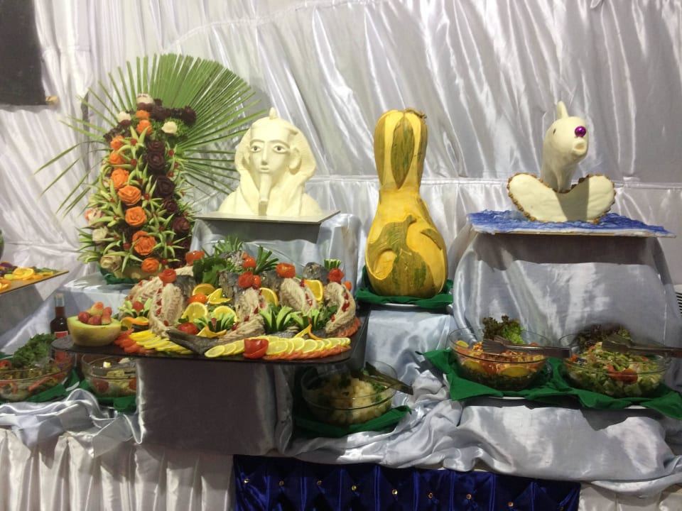 Silvester-Kunst und Essen Bella Vista Resort Hurghada