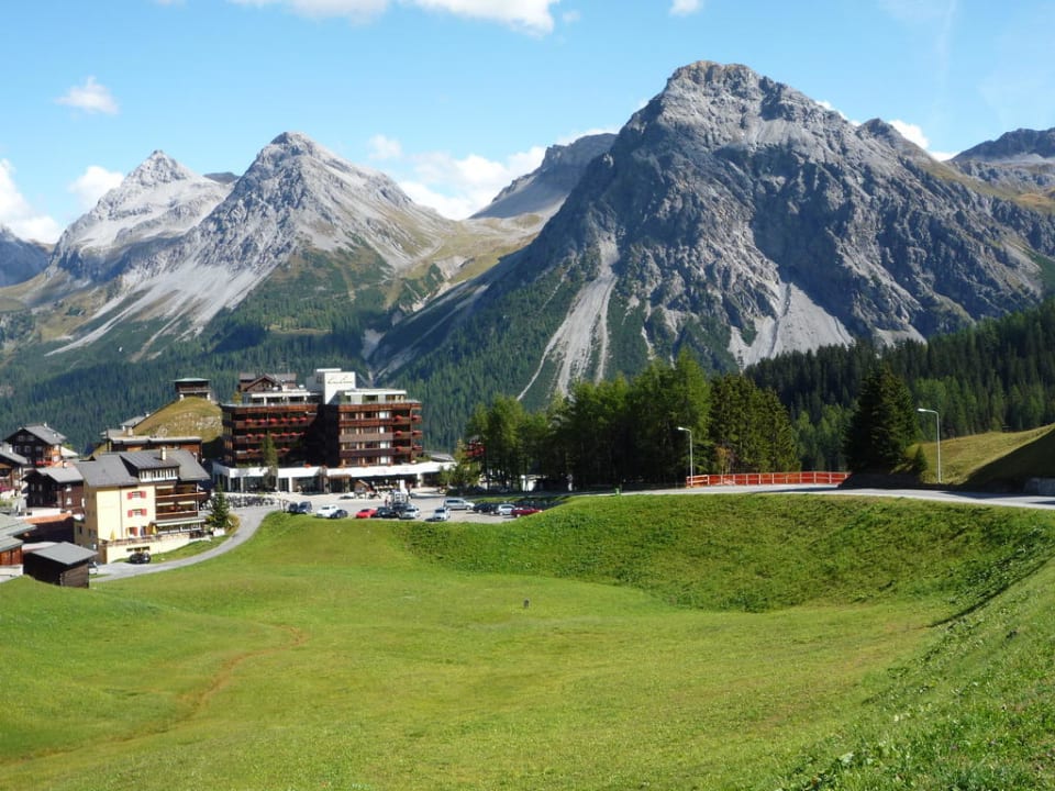 Außenansicht The Grand Arosa Pop-up Hotel