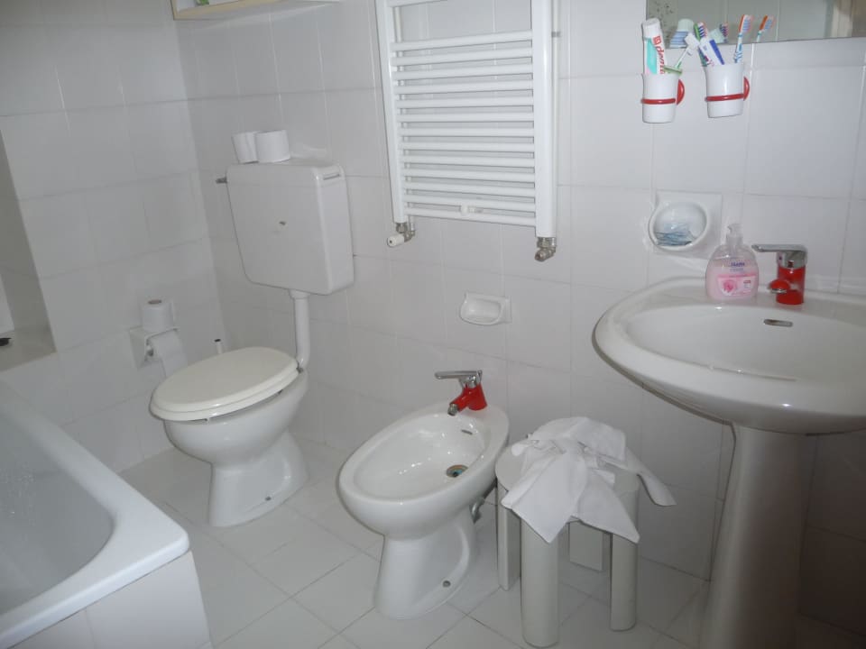 Badezimmer Hotel Palme & Suite