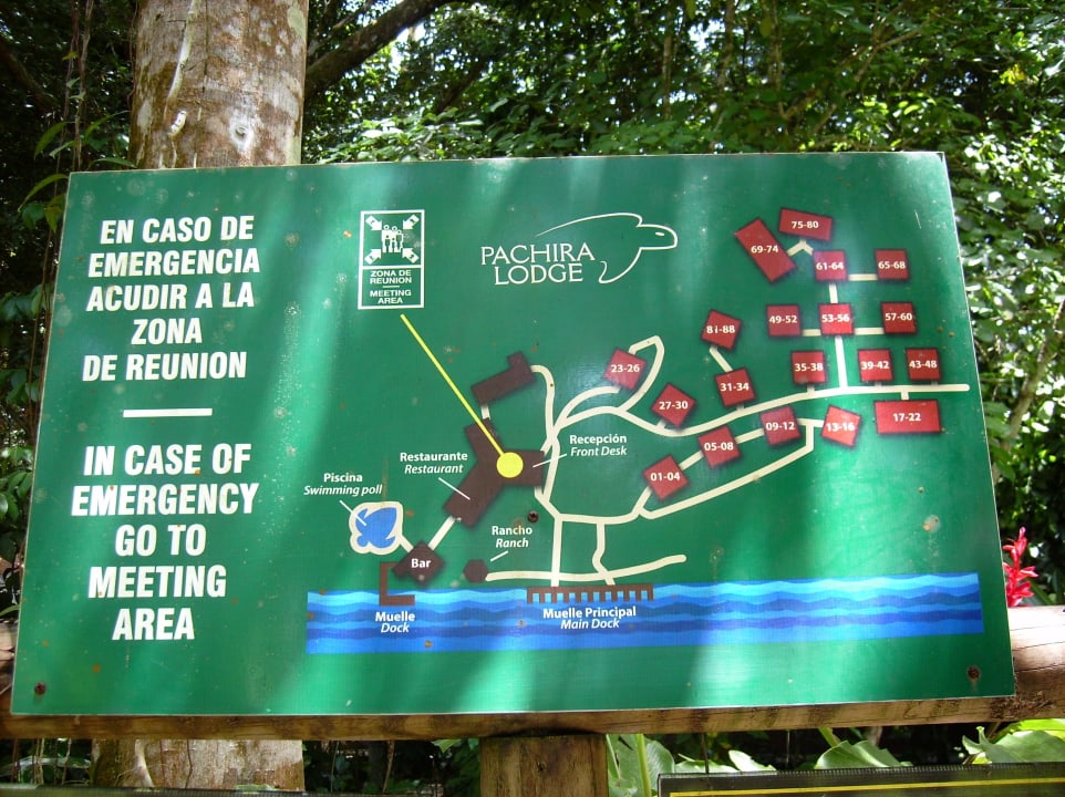 Zimmerplan Hotel Pachira Lodge