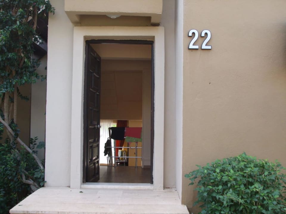 Eingangstür Mira Meridia Beach Hotel