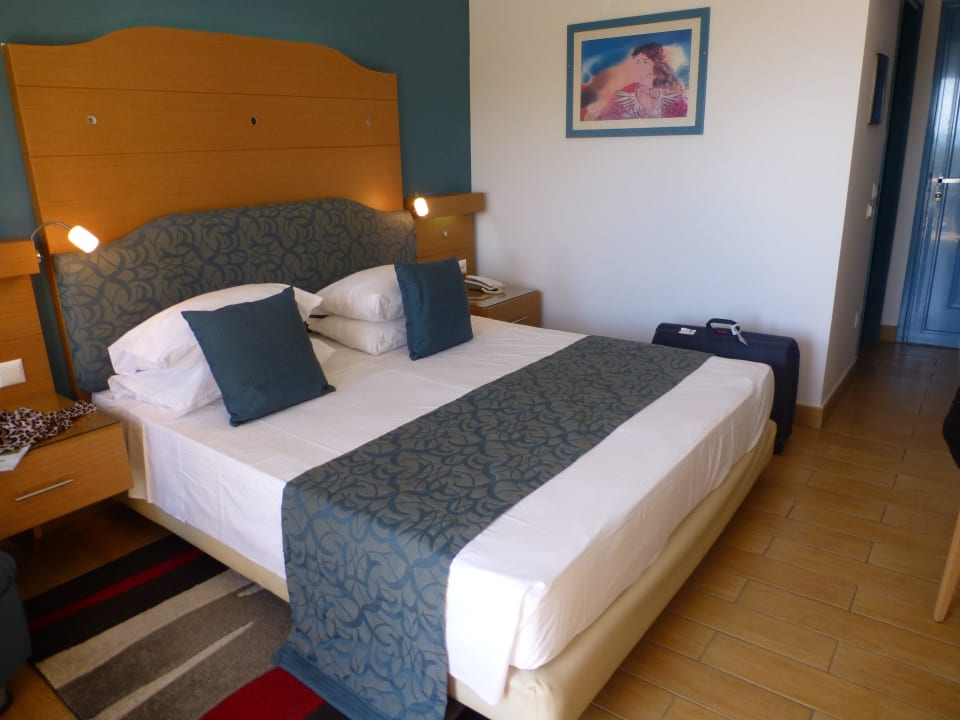 Blick auf Bett Lagas Aegean Village