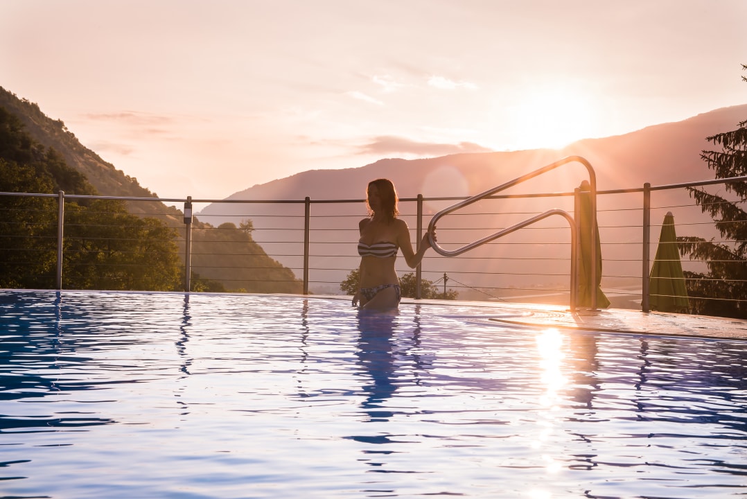 Pool Panoramahotel Himmelreich