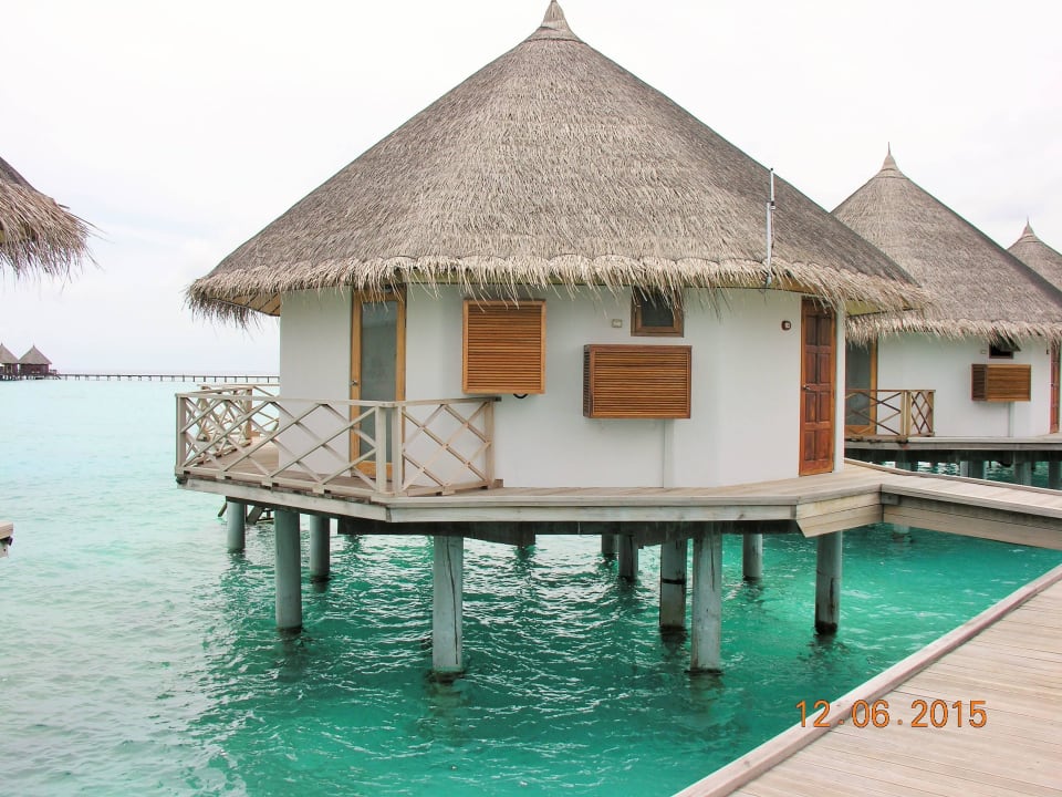 Unser Wasserbungalow Angaga Island Resort