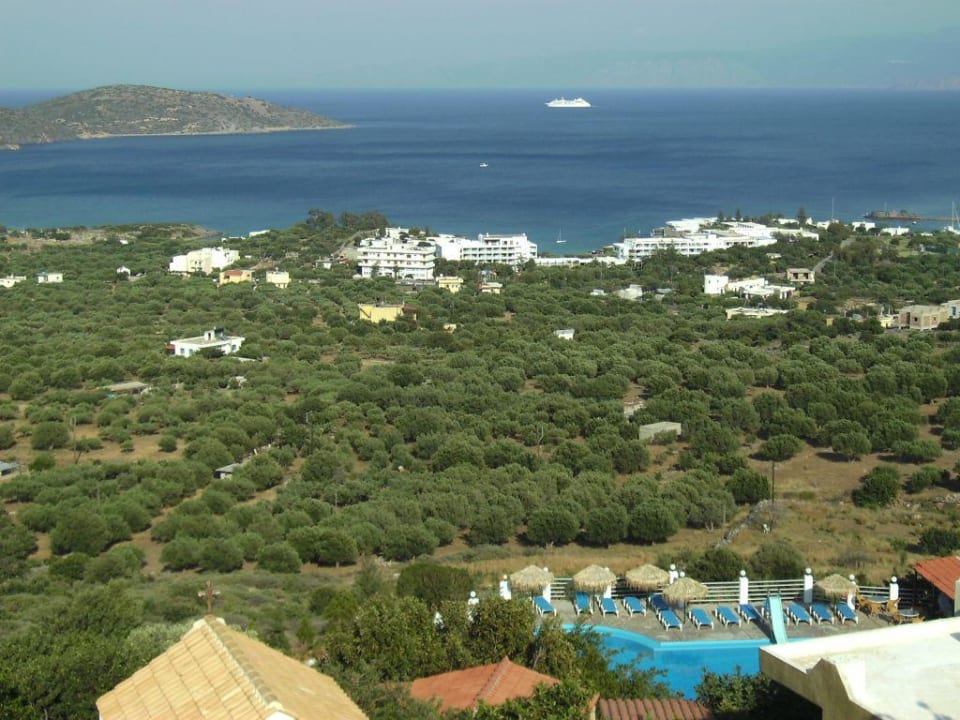 Zimmer mit Aussicht (vom Balkon) Elounda Residence Resort & Waterpark