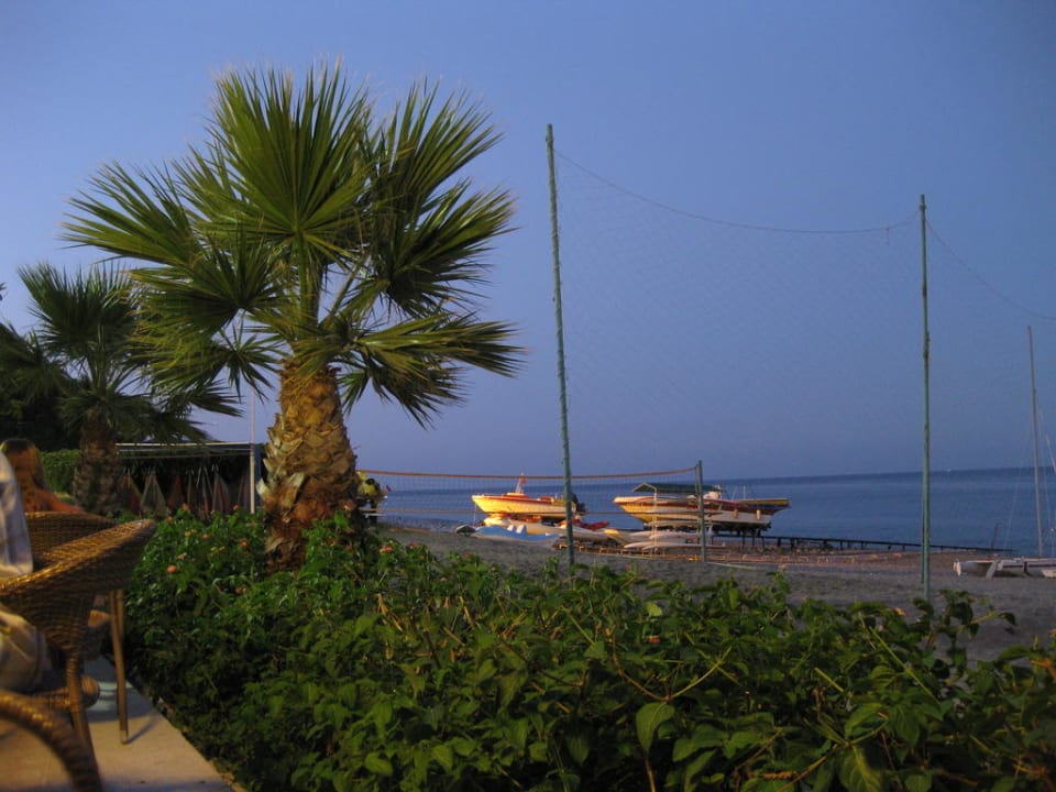 Der Blick vom Restaurant auf das Meer Ulusoy Kemer Holiday Club