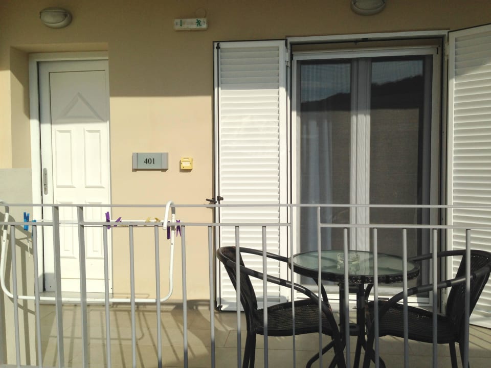 Zimmer 401 Balkon Hotel Estia