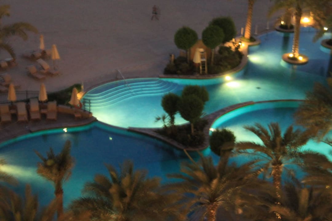 Vom Zimmer aus gesehen Fairmont The Palm