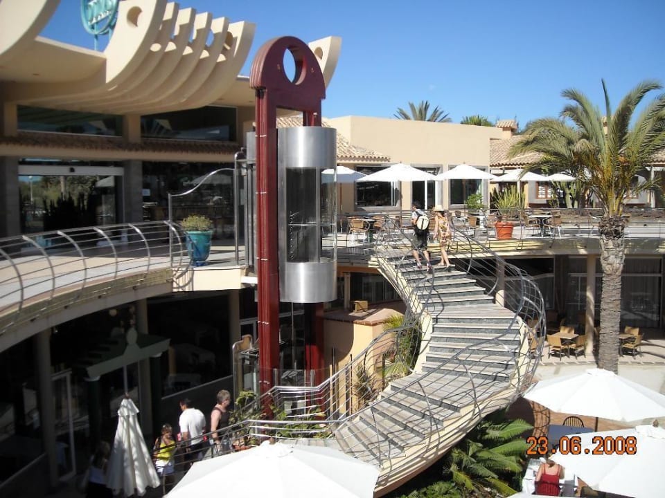 Lobby aus Sicht der Anlage Suites & Villas by Dunas