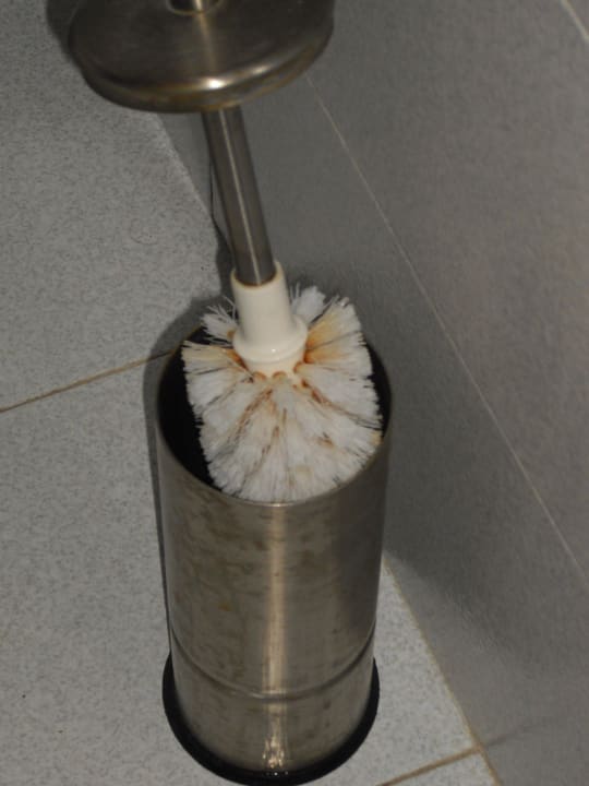 Toilettenbürste verdreckt BG Hotel Rei del Mediterrani Palace