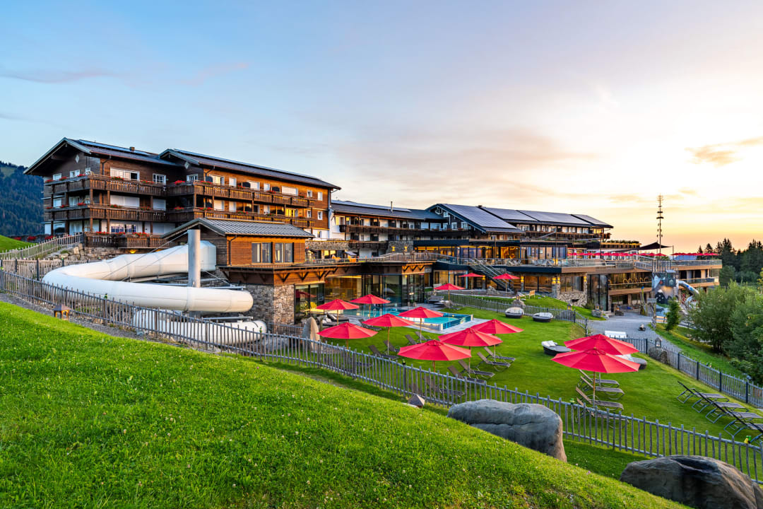 Außenansicht Familotel Allgäuer Berghof