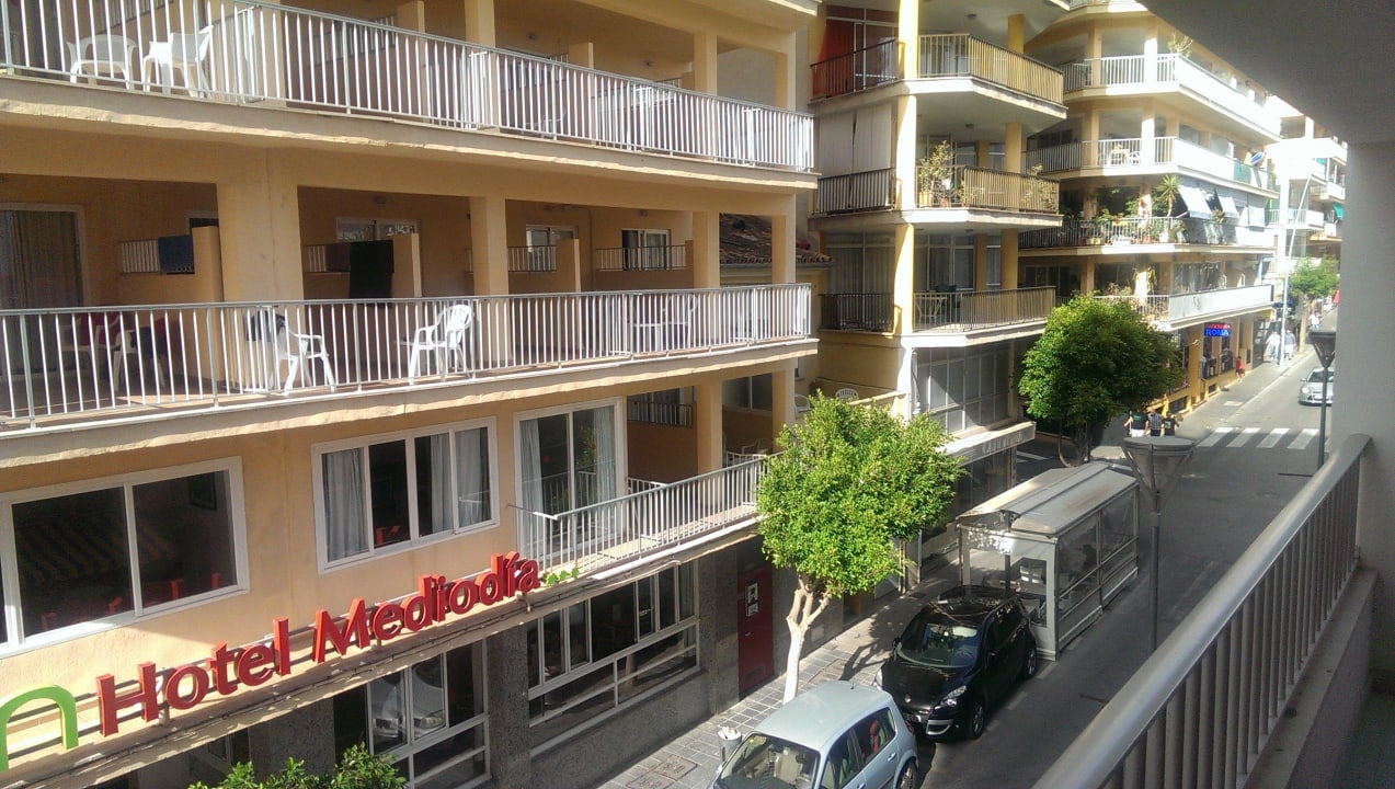 Außblick vom Balkon whala!beach