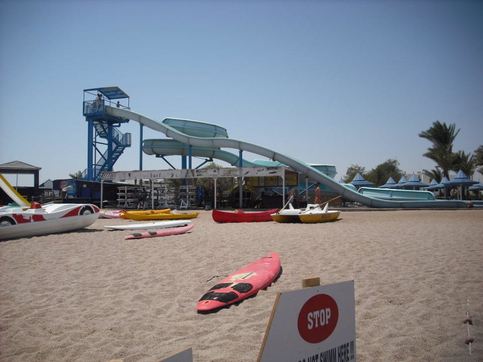 Rutsche am Strand The Grand Hotel Hurghada