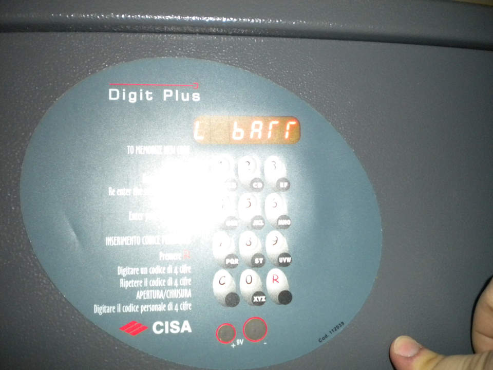 Safe low batterie Ghazala Gardens