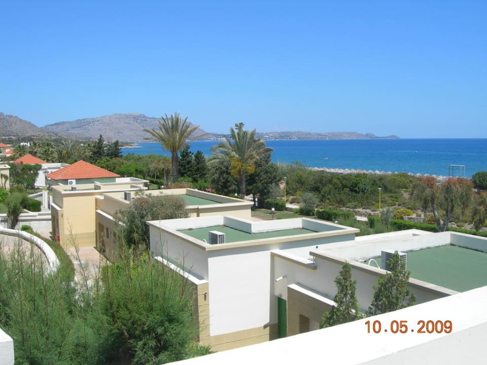 Blick vom Zimmer Mitsis Rodos Village