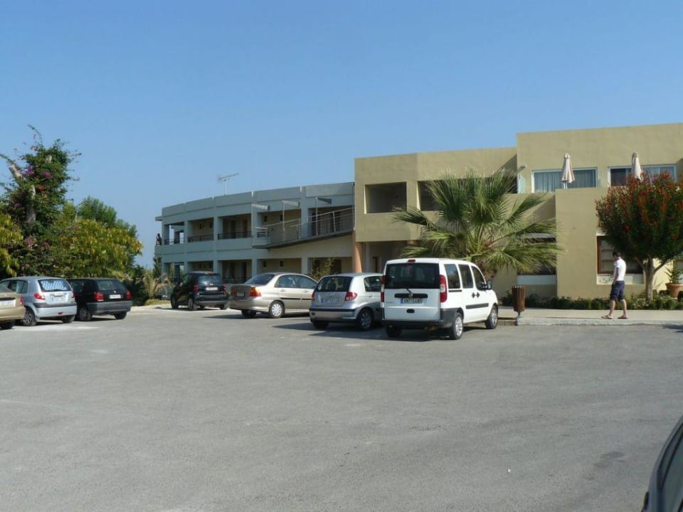Hotel Straßenseite Sunprime Platanias Beach