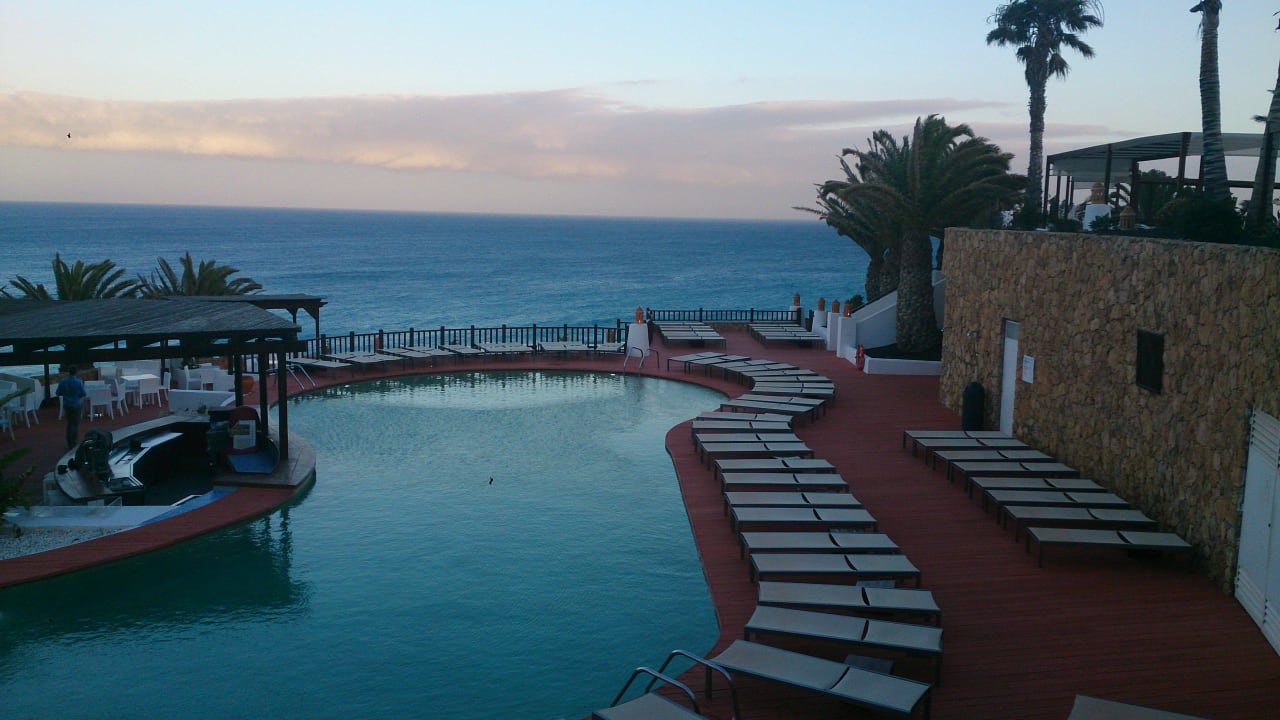 Chill out Zone mit Pool und Bar Club Jandia Princess