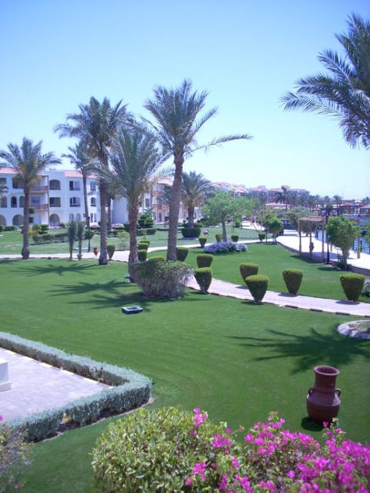 Gepflegte Gartenanlage Pickalbatros Dana Beach Resort - Hurghada