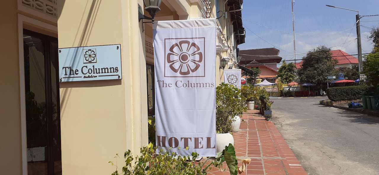 Außenansicht Hotel The Columns