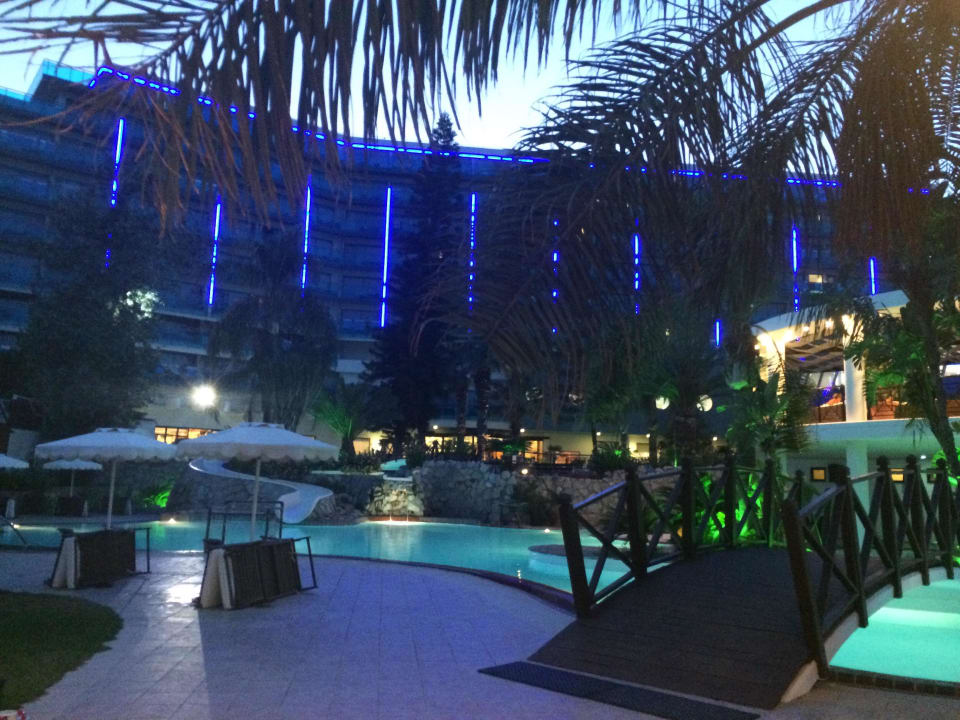 Hotel vom Strand aus Hotel Calypso Beach