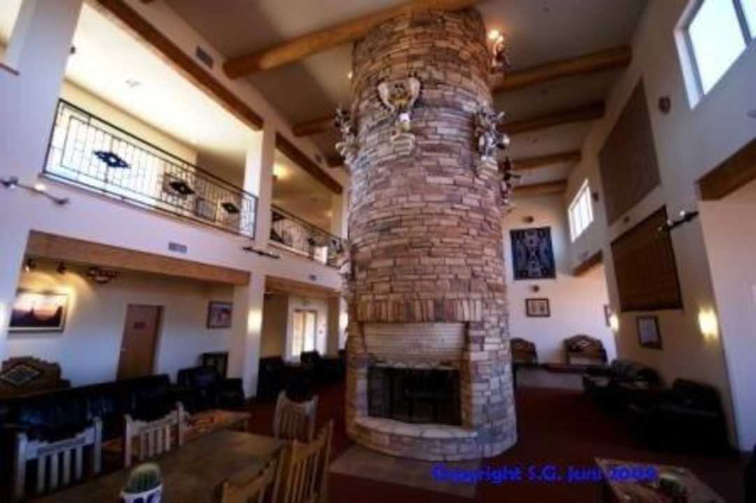 Neues Hotel - Lobby im Monument Valley The View Hotel