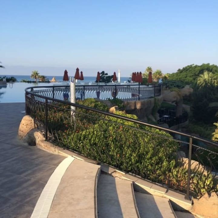 Outside the lobby Starlight Resort Hotel