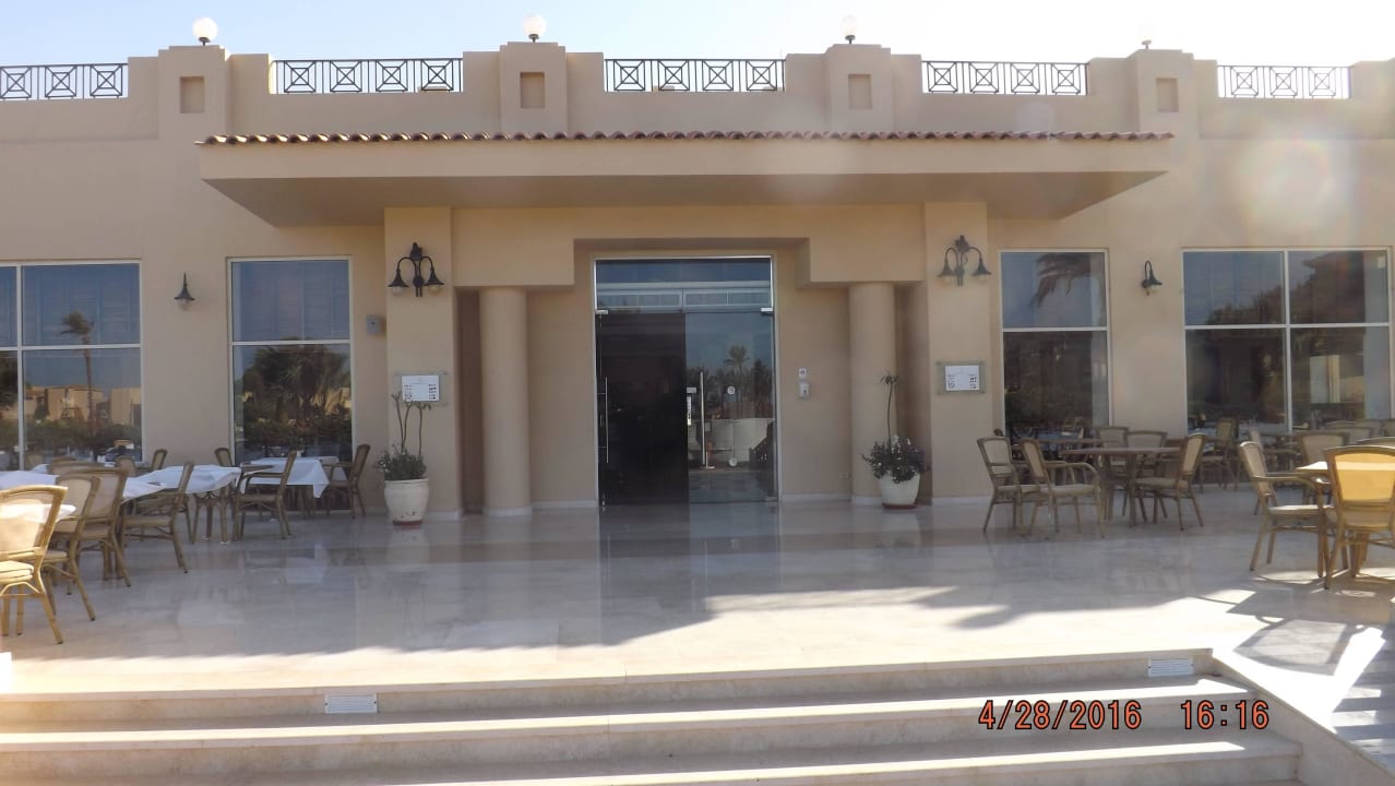 Aussenansicht Restaurant Cleopatra Luxury Resort Makadi Bay