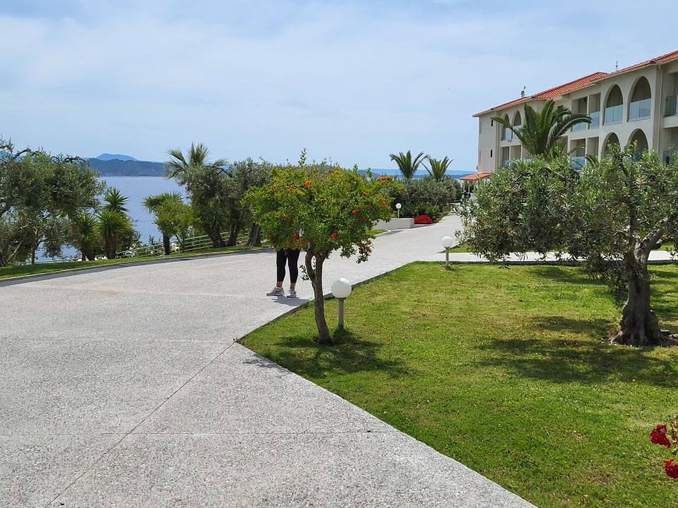 Gartenanlage Akrathos Beach Hotel