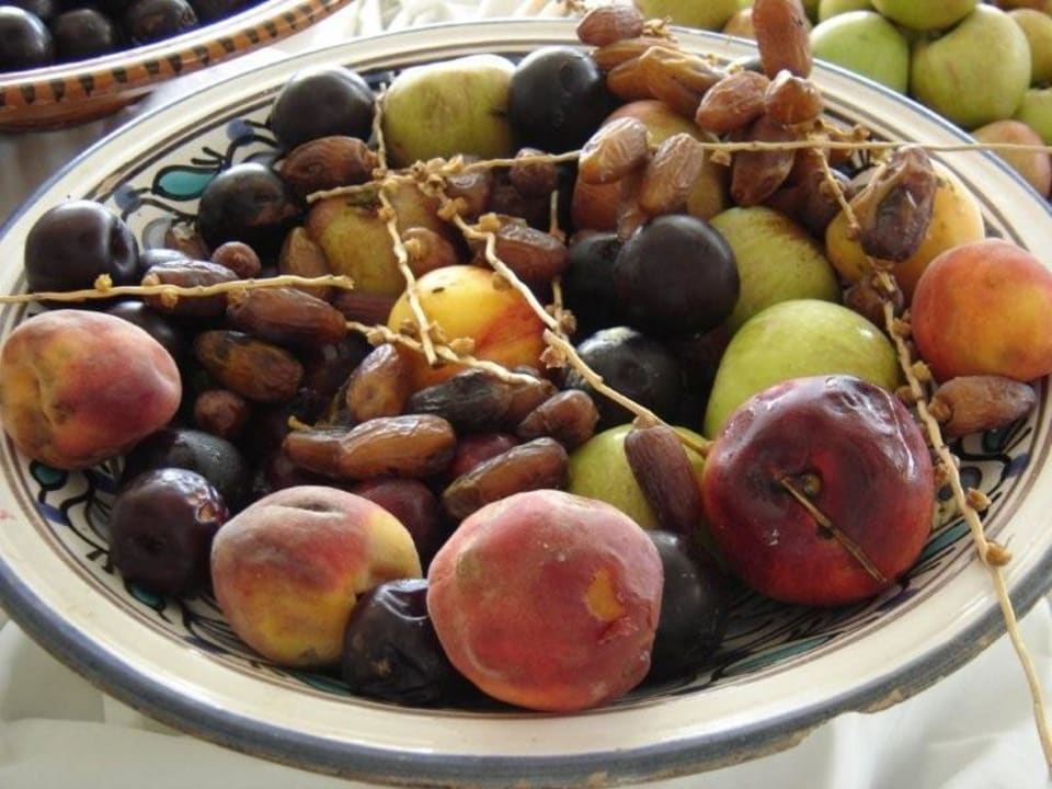 Rest. mit täglich faulem Obst Hotel Bravo Djerba