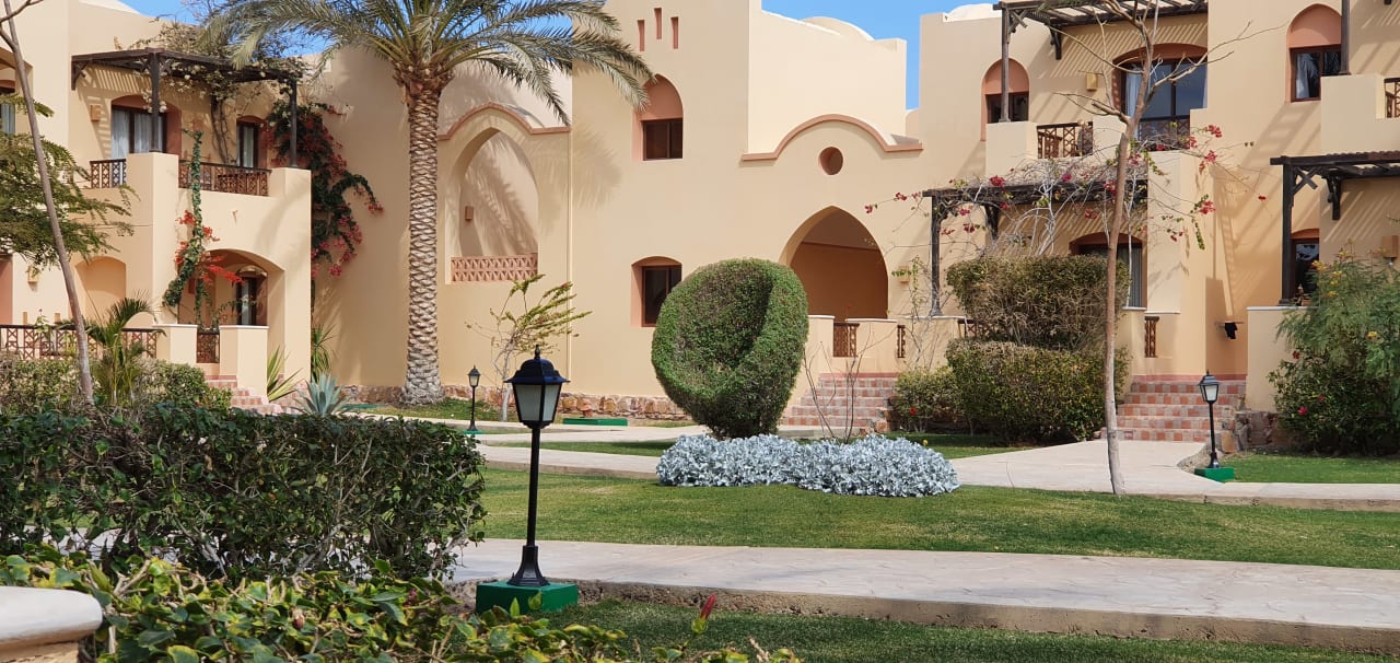 Ausblick Steigenberger Coraya Beach - Adults only