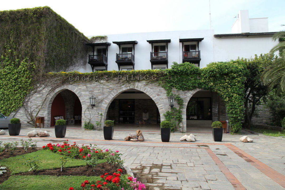 Hoteleingang Eagles Palace
