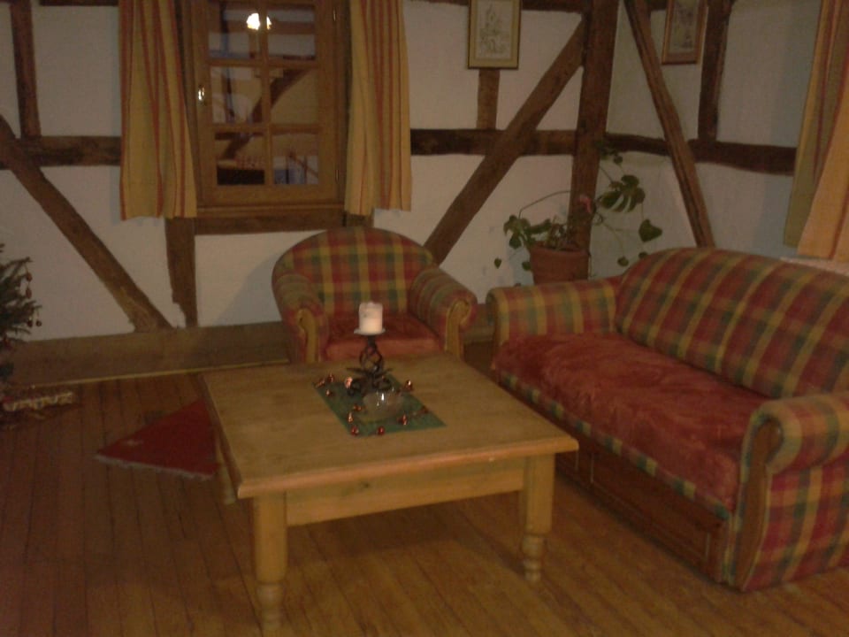 Wohnzimmer Eifel-Hotel Historische Wassermühle