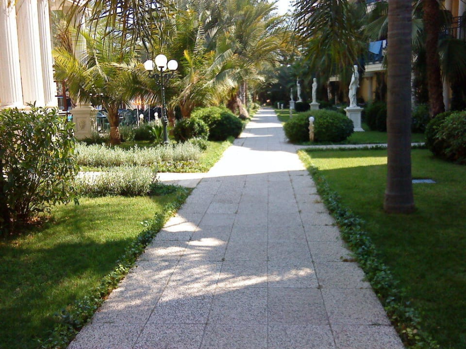 Der Weg zu den Appartements Hotel Yetkin