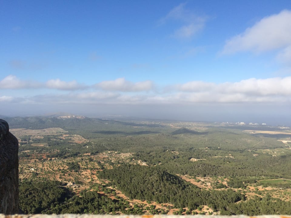 Ausblick Petit Hotel Hostatgeria Sant Salvador