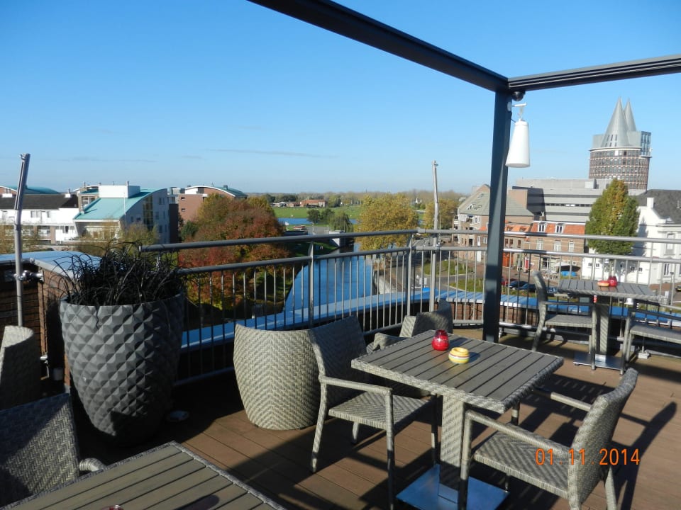 Dachterrasse Hotel Dux