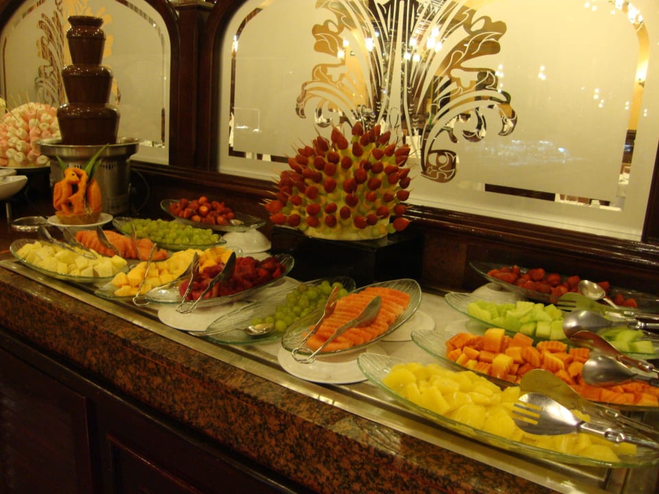 Abendessen - Obstauswahl Hotel Riu Palace Riviera Maya
